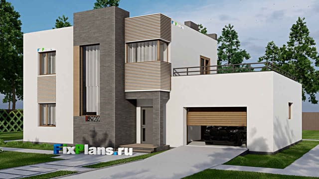 Двухэтажный дом F - 2969